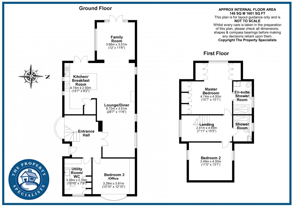 Floorplan for Stock Road, Billericay, Essex