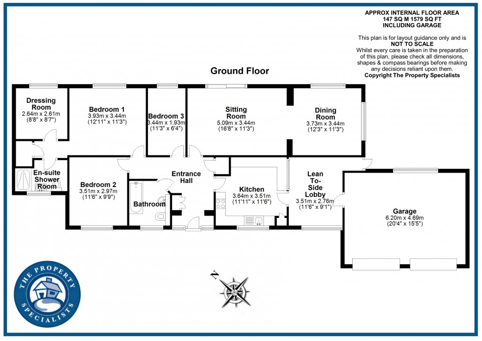 Floorplan for Crays Hill, Billericay, Essex