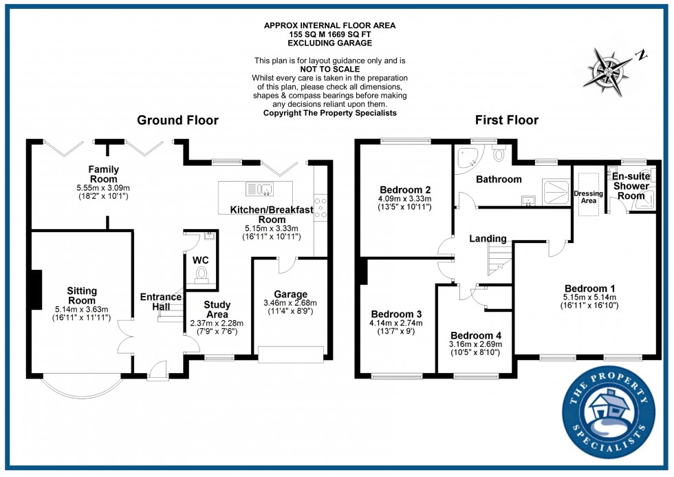 Floorplan for The Avenue, Billericay, Essex