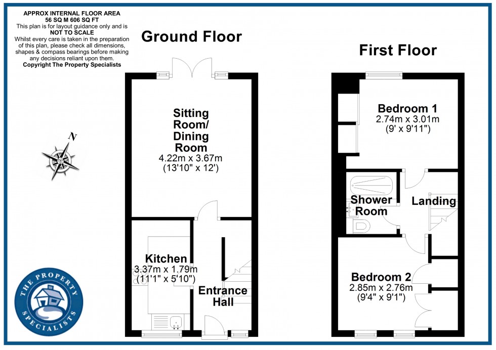 Floorplan for Connaught Way, Billericay, Essex