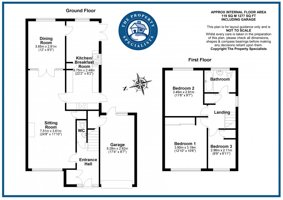 Floorplan for The Links, Billericay, Essex