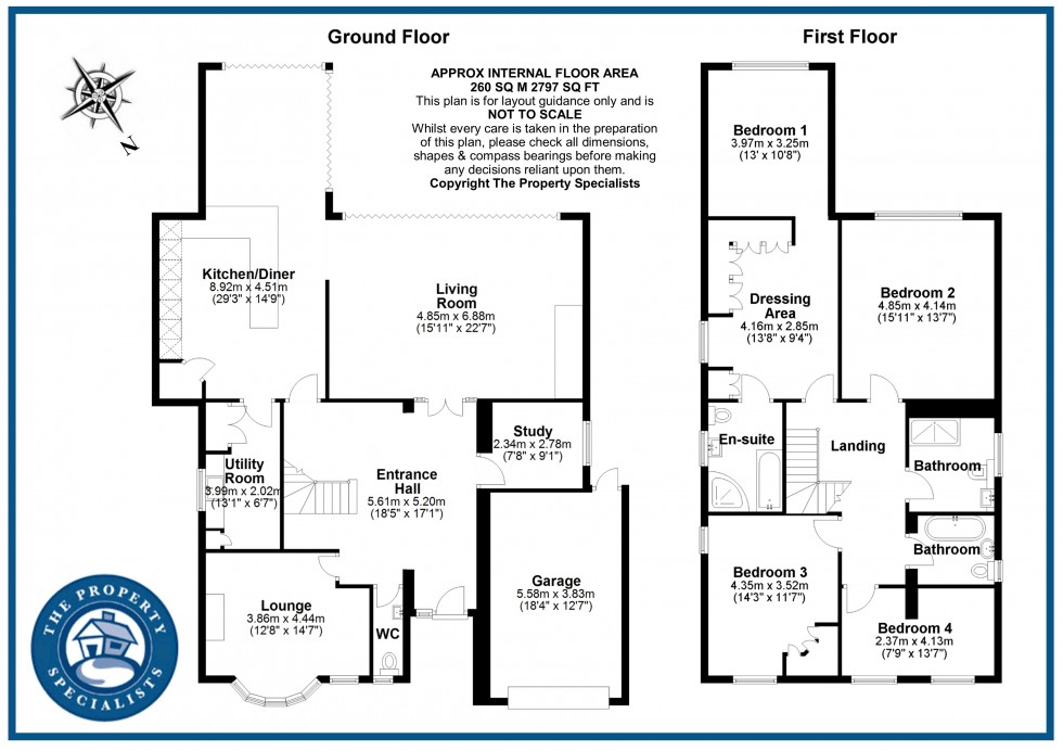 Floorplan for Potash Road, Billericay, Essex